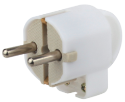 Ceramic Schuko Plug with Ring EvoTools®