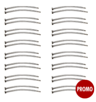 Sanitary Pack Promo 16/ 56 pcs / Flexible Faucet Connector