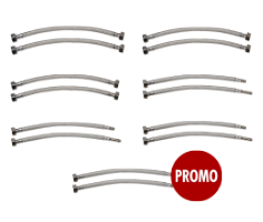Sanitary Promo Pack 7/ 70 pcs / Flexible Connector - Tap