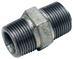 Galvanized Nipple 280 EvoSanitary® / D[inch]: 3/8