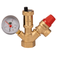 Heating Safety System, Safety Valve, Air Vent, Pressure Gauge EvoSanitary®