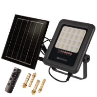 Solar-Powered LED Lamp with Remote