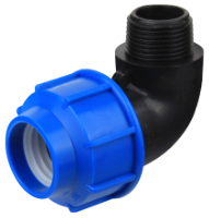 PEHD Male-Thread Elbow Italy
