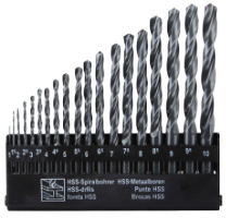 HSS Metal Drill Bits (19 pcs)