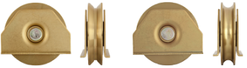 Semi-Recessed Weldable Sliding Gate Wheel with Bearing