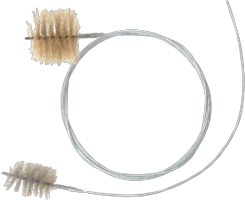 Wire Brush για Chimneys and Flue Pipes