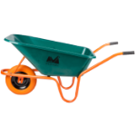 Wheelbarrow P with Plastic Tray and Polyurethane Wheel with Metal Rim 5740