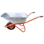 Wheelbarrow CX-80 with Pneumatic Wheel and Metal Rim